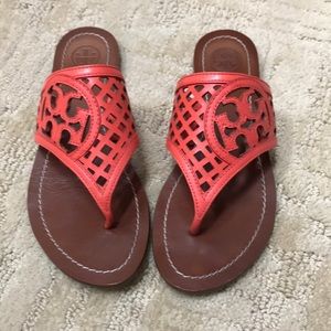 Orange/Coral Tory Burch Sandals
